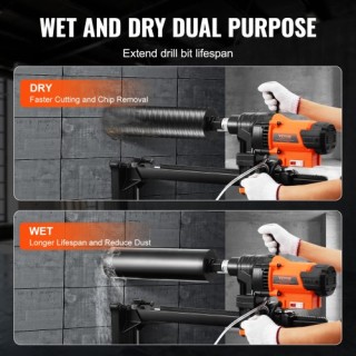 VEVOR Μηχάνημα Διάτρησης 3200W με Βάση  LSJGSZKJ250M41JHRV2