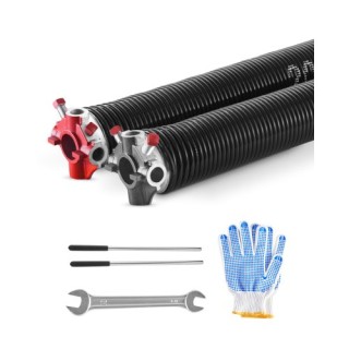 VEVOR Ζεύγος Ελατηρίων Συστροφής Γκαραζόπορτας 0.207 x 2 x 24 ίντσε... VEVOR Ζεύγος Ελατηρίων Συστροφής Γκαραζόπορτας 0.207 x 2 x 24 ίντσε...