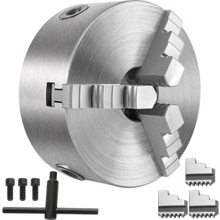VEVOR Τόρνος Σύσφιξης K11-160 3 Σιαγόνων 6 ιντσών Αυτοκεντρικός από... VEVOR Τόρνος Σύσφιξης K11-160 3 Σιαγόνων 6 ιντσών Αυτοκεντρικός από...