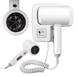 Στεγνωτήρας Μαλλιών Τοίχου Ξενοδοχείου 1200W Λευκό 5907451328729 Ve... Στεγνωτήρας Μαλλιών Τοίχου Ξενοδοχείου 1200W Λευκό 5907451328729 Ve...