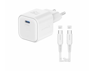 SWISSTEN GaN 1x USB-C 20W Παροχή Ενέργειας + Καλώδιο Δεδομένων USB-... SWISSTEN GaN 1x USB-C 20W Παροχή Ενέργειας + Καλώδιο Δεδομένων USB-...