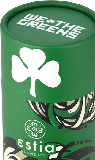ESTIA Θερμός Ταξιδιού 500ml Παναθηναϊκός BC We the Greens 00-27124 ESTIA Θερμός Ταξιδιού 500ml Παναθηναϊκός BC We the Greens 00-27124