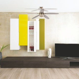 Kooper Ανεμιστήρας οροφής με λειτουργία φωτιστικού, πτερύγια από MD...