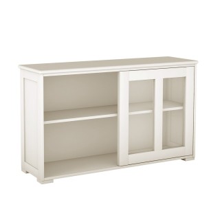 Costway  Πολυλειτουργικό Sideboard με Συρόμενες Πόρτες Ασφαλείας κα...