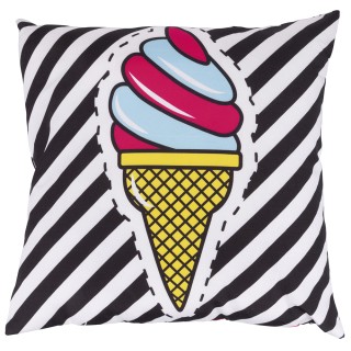 Kooper Διακοσμητικό μαξιλάρι διπλής όψης 45x45 cm με αποσπώμενο κάλ...