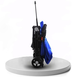 BAKAJI  Καροτσάκι Easy Ultra Ελαφρύ Μπλε Εύκολο Κλείσιμο Εξοικονόμη...