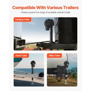 VEVOR Ηλεκτρικός Γρύλος Ρυμουλκούμενου 3500 lbs για Τροχόσπιτο & Κα...