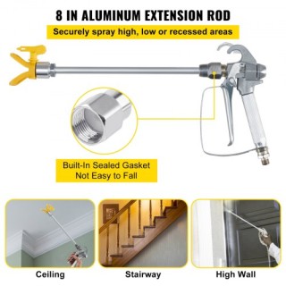 Σετ Σωλήνα Βαφής VEVOR 50ft 1/4in 3600psi με Μύτη 517 PQYCLS5030CM... Σετ Σωλήνα Βαφής VEVOR 50ft 1/4in 3600psi με Μύτη 517 PQYCLS5030CM...