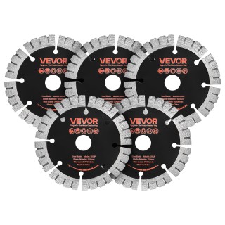 VEVOR Διαμαντόδισκοι Τοίχου 125 mm, 5 Τεμ., 20 mm Άξονας HNTJDP125M... VEVOR Διαμαντόδισκοι Τοίχου 125 mm, 5 Τεμ., 20 mm Άξονας HNTJDP125M...