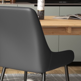 Σετ 4 Καρέκλες Τραπεζαρίας HOMCOM Επενδεδυμένες Εργονομικές και Καπ... Σετ 4 Καρέκλες Τραπεζαρίας HOMCOM Επενδεδυμένες Εργονομικές και Καπ...