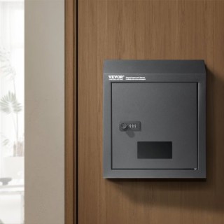 VEVOR Κουτί Αλληλογραφίας με Συνδυαστική Κλειδαριά Σκούρο Γκρι  CMX...