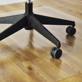 Costway Υπόστρωμα Καρέκλας Γραφείου από PVC για Προστασία Δαπέδου H... Costway Υπόστρωμα Καρέκλας Γραφείου από PVC για Προστασία Δαπέδου H...