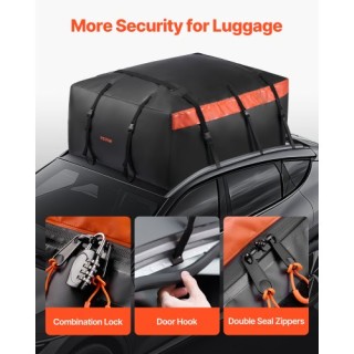 VEVOR Σάκος Οροφής Αυτοκινήτου 23 Κυβικά Πόδια 840D PVC CDHBJX23CUF...