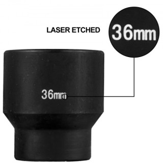 Σετ Καρυδάκια VEVOR 1/2 26 Τεμαχίων, 6-Γωνιακά, CR-MO, 10-36mm, με ...