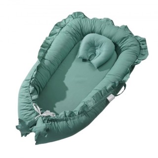 VEVOR  Βρεφική Φωλιά 100% Βαμβάκι με Στήριγμα Κεφαλής BWSYEWBWSYEWA...