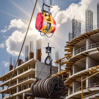 VEVOR 2-σε-1 Φορητός Ηλεκτρικός Βίντσι Ανύψωσης με Ενσύρματο/Ασύρμα...