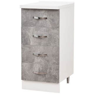 Shally Dogan Συρταριέρα για Κουζίνα Κινητό Ντουλάπι 4 Συρτάρια Ξύλ... Shally Dogan Συρταριέρα για Κουζίνα Κινητό Ντουλάπι 4 Συρτάρια Ξύλ...