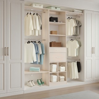 VEVOR Σύστημα Ντουλάπας με Ρυθμιζόμενο Ύψος, Διαστάσεις 1520 x 400 ... VEVOR Σύστημα Ντουλάπας με Ρυθμιζόμενο Ύψος, Διαστάσεις 1520 x 400 ...