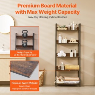 VEVOR Μεταλλική Βιβλιοθήκη Ανοιχτή Βιβλιοθήκη 5 Επιπέδων για Σαλόνι... VEVOR Μεταλλική Βιβλιοθήκη Ανοιχτή Βιβλιοθήκη 5 Επιπέδων για Σαλόνι...