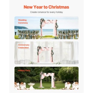 VEVOR Σετ Τεχνητών Λουλουδιών Γάμου Ροζ με 2 Λουλούδια & 3 Υφάσματα... VEVOR Σετ Τεχνητών Λουλουδιών Γάμου Ροζ με 2 Λουλούδια & 3 Υφάσματα...