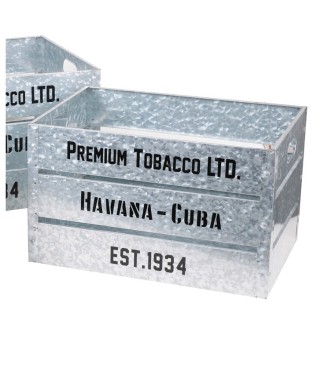 Σετ 3 Μεταλλικά Κουτιά Αποθήκευσης 51x35x28cm / 43x30x26cm / 36x25x... Σετ 3 Μεταλλικά Κουτιά Αποθήκευσης 51x35x28cm / 43x30x26cm / 36x25x...