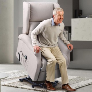 BAKAJI Ηλεκτρική Μηχανοκίνητη Πολυθρόνα Ανύψωσης και Κλίσης Υφασμά... BAKAJI Ηλεκτρική Μηχανοκίνητη Πολυθρόνα Ανύψωσης και Κλίσης Υφασμά...