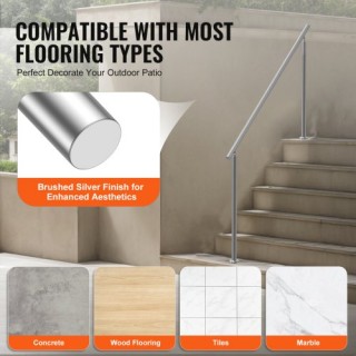 VEVOR Κουπαστές 180cm για Εξωτερικά Σκαλοπάτια Ηλικιωμένων Βεράντα... VEVOR Κουπαστές 180cm για Εξωτερικά Σκαλοπάτια Ηλικιωμένων Βεράντα...