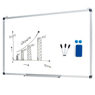 Costway Πολυλειτουργικός Μαγνητικός Πίνακας Whiteboard ST39496