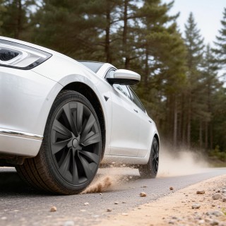 VEVOR Καλύμματα Τροχών 19 για Tesla Model Y 2025, Σετ 4 Τεμαχίων, Μ...