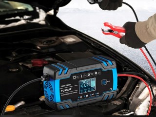 Verk Group Αυτόματος Φορτιστής Αυτοκινήτου 12V/24V με Λειτουργία Επ...