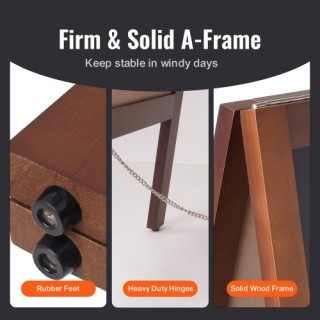 VEVOR Διπλής Όψης Πινακίδες Πεζοδρομίου, Ελεύθερης Στήριξης Ρετρό ... VEVOR Διπλής Όψης Πινακίδες Πεζοδρομίου, Ελεύθερης Στήριξης Ρετρό ...