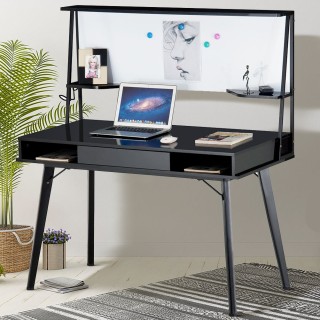 BAKAJI  Γραφείο με Μαγνητικό Πίνακα Συρτάρι Τραπέζι για Υπολογιστή ...