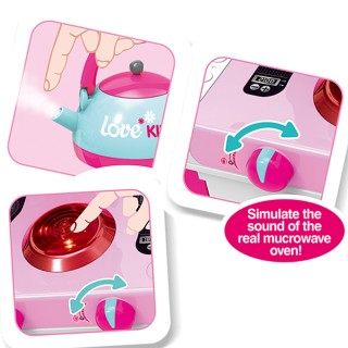BAKAJI  Παιδική Κουζίνα Παιχνίδι με Φώτα, Ήχους και Λειτουργικό Βρα...