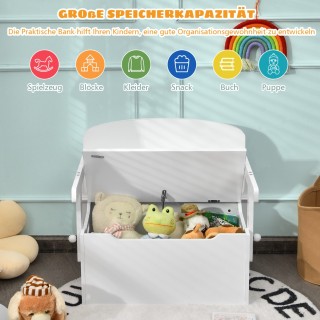 Costway Παιδικό Σετ 3 σε 1: Τραπέζι Δραστηριοτήτων με Γραφείο & Πάγ...