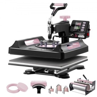 Πολυλειτουργική Θερμοπρέσα VEVOR 8 σε 1 15x15 για Μπλουζάκια και Κύ... Πολυλειτουργική Θερμοπρέσα VEVOR 8 σε 1 15x15 για Μπλουζάκια και Κύ...