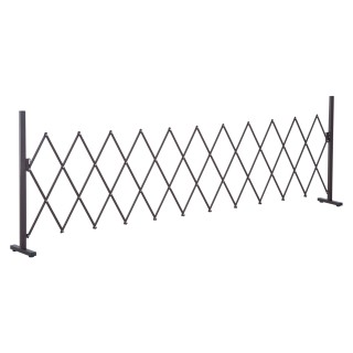 Outsunny Scissor Gate Fence Extendable Scissor Barrier 35-300cm Κήπ...