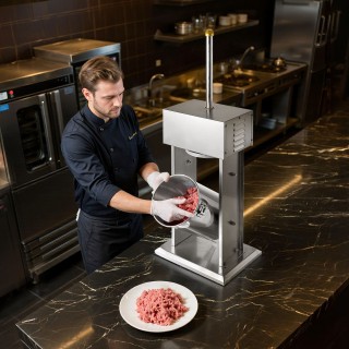 VEVOR Ηλεκτρικός Λουκάνικο Γεμιστήρας, 25 Λίβρες / 12 Λ Κάθετος Παρ...