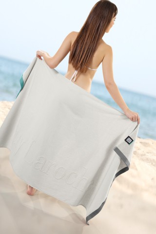 Guy Laroche Πετσέτα Θαλάσσης Double Smoke 90x180 - 1130092125004