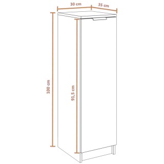 BAKAJI Ξύλινη Ντουλάπα Παπουτσιών Δρυς 30x35x100 εκ. 02842142 BAKAJI Ξύλινη Ντουλάπα Παπουτσιών Δρυς 30x35x100 εκ. 02842142