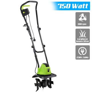 BAKAJI Σκαπτικό 750W Ηλεκτρικό Σκαπτικό Φρέζα Ηλεκτρική Πλάτος Εργ... BAKAJI Σκαπτικό 750W Ηλεκτρικό Σκαπτικό Φρέζα Ηλεκτρική Πλάτος Εργ...