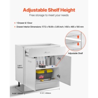 VEVOR Συρταριέρα Συναρμολόγησης 31 x 19 x 32 CJDJCJDJ1C2MD0UQ0V0