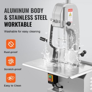 Ηλεκτρικό Κοπτικό Κρέατος 650W VEVOR από Ανοξείδωτο Ατσάλι TMSJGJ6... Ηλεκτρικό Κοπτικό Κρέατος 650W VEVOR από Ανοξείδωτο Ατσάλι TMSJGJ6...