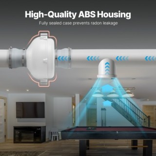 VEVOR Αθόρυβος Ανεμιστήρας Ραδονίου 190CFM 4-4.5 Αδιάβροχος DFSDJ... VEVOR Αθόρυβος Ανεμιστήρας Ραδονίου 190CFM 4-4.5 Αδιάβροχος DFSDJ...