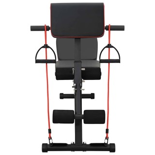 vidaXL Πάγκος Βαρών Μαύρο 131 x 41 x 100 εκ. 42007904