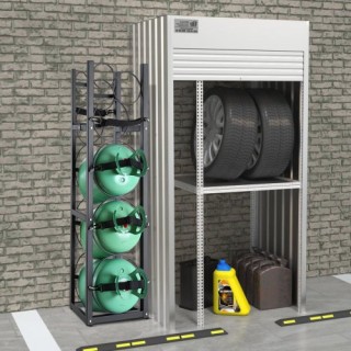 Ράφι Δεξαμενών Ψυκτικού VEVOR για 3x30lbs & 3 Μικρές Φιάλες, 32.5x3... Ράφι Δεξαμενών Ψυκτικού VEVOR για 3x30lbs & 3 Μικρές Φιάλες, 32.5x3...