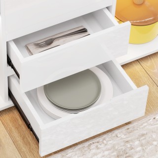 HOMCOM Μοντέρνα Κρεντέντζα με Ρυθμιζόμενο LED και Τηλεχειριστήριο,... HOMCOM Μοντέρνα Κρεντέντζα με Ρυθμιζόμενο LED και Τηλεχειριστήριο,...