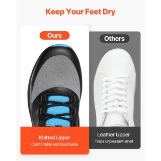 VEVOR Παπούτσια Προπόνησης Φαρδιά Μαύρα UK Μέγεθος 9 ZHXLXMB10WID7W...