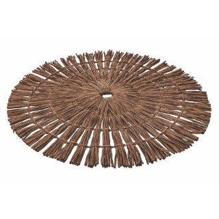 Villa DEste  Σετ 6 τμχ Στρογγυλό πλέξιμο σουπλά από χαρτί 38 εκ Cho...