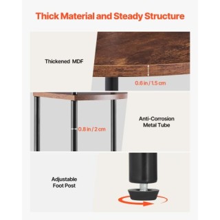 Βάση Γωνιακής Ραφιέρας 5 Επίπεδων με Φωτισμό LED & Πόρτες 30.5 x 30...