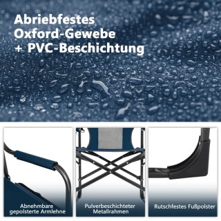 Costway Πτυσσόμενη Καρέκλα Κάμπινγκ με Μαξιλαράκια και Πολυλειτουρ... Costway Πτυσσόμενη Καρέκλα Κάμπινγκ με Μαξιλαράκια και Πολυλειτουρ...